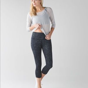 Lululemon True Self Crop Leggings